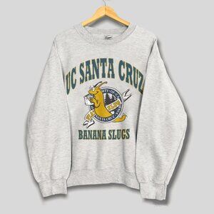 Vintage 90s University of California Santa Cruz Slugs UC Santa Cruz Sweatshirt